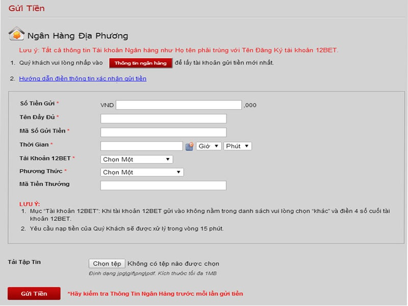 12Bet - Siêu phẩm nhà cái đạt điểm 10 về chất lượng