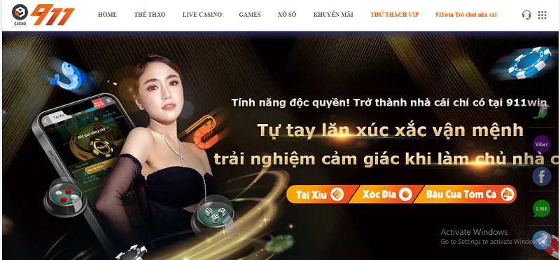 Đánh giá 911 - Thương hiệu casino uy tín châu Á