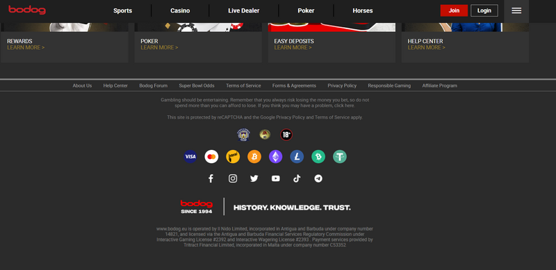 BODOG - Thiên đường cá cược đẳng cấp hàng đầu thị trường 