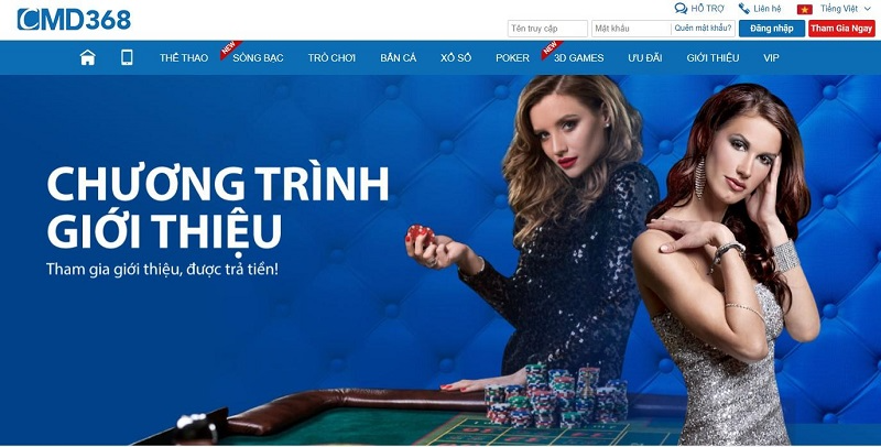 CMD368 - Thiên đường giải trí cá cược uy tín nhất 2023