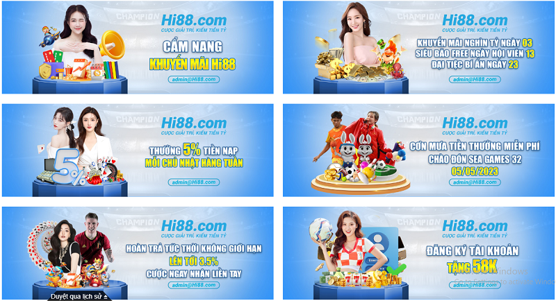 Hi88 – Thiên đường giải trí dành cho bet Việt 