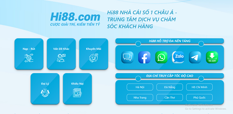 Hi88 – Thiên đường giải trí dành cho bet Việt 