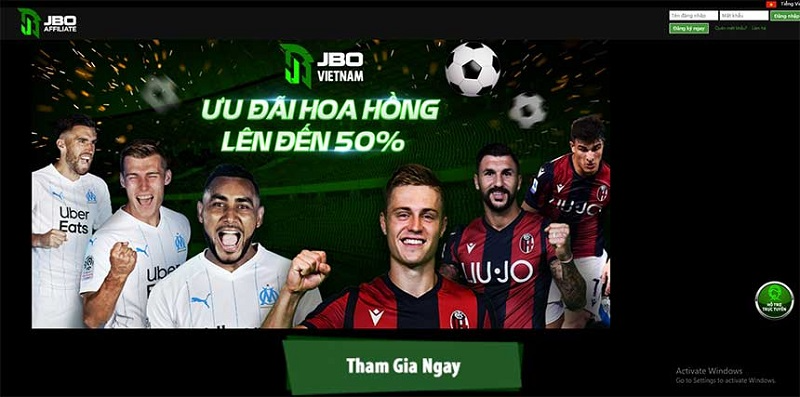 JBO - Sân chơi giải trí Esport tiên phong tại Việt Nam