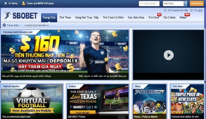 Sbobet - Sự bùng nổ của game cá cược online
