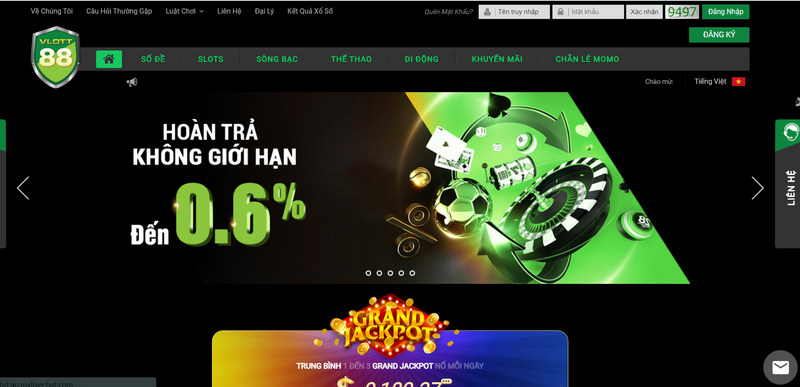 VLOTT88 – Nhà cái đánh đề online thịnh hành nhất hiện nay