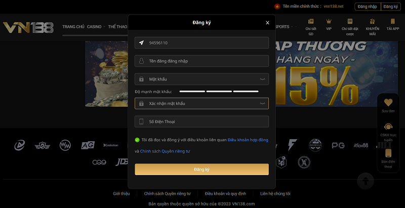 VN138 - Nhà cái đầy sức hút với dân cược Việt