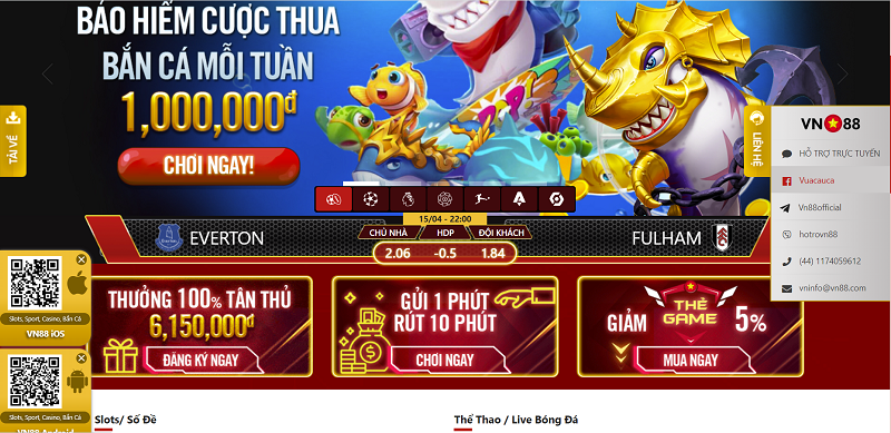 VN88 - Thương hiệu nhà cái uy tín đậm chất Việt