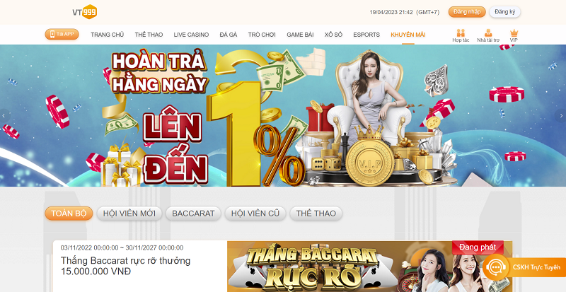 VT999 - Thương hiệu nhà cái có sức ảnh hưởng mạnh tại Châu Á