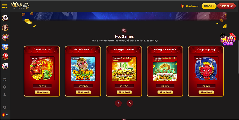 VX88 - Nhà cái cá cược chất lượng đỉnh cao nhất Việt Nam